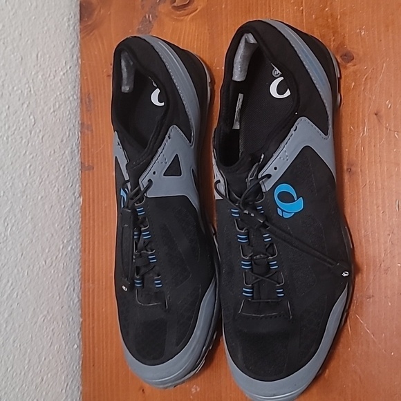 PEARL IZUMI X ALP JOURNEY MEN'S CYCLING BLACK AND GRAY SHOES SIZE EUR 48 US 15 - Picture 4 of 9
